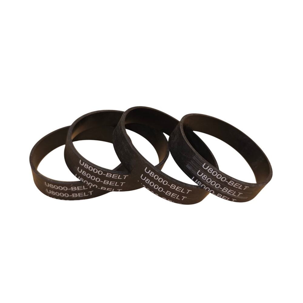 Bissell Commercial U8000-BELT Vacuum Belt 4-Pack Fits BigGreen Upright BGU8000